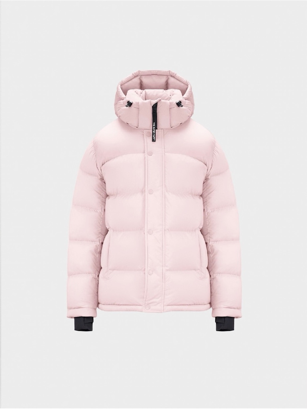 Aritzia Light Pink Hooded Puffer Jacket